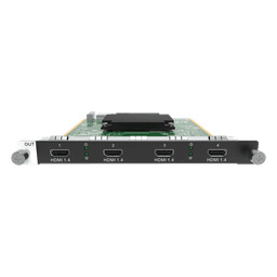 Tarjeta de Salida HDMI / 4 Puertos / HDMI 1.3 y 1.4 / 4K@60Hz / Single Link / Serie H