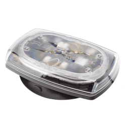 Minibar LED / 10 Pulgadas / 48 LEDs / 91 Patrones de Destello / 12-24 VDC / Base Magnética / Lente Transparente