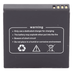Batería de Respaldo / 2500 mAh / 3.8 VCC / Litio de Alta Densidad / 40 x 40 x 14 mm