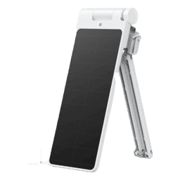 Panel Solar para Automatización / 5V 0.3A / Ajuste 180° / ABS UV-Resistente / USB-C / -20°C a 60°C / Sensor de Luz Integrado