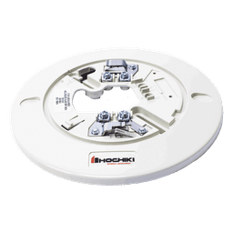 Base Para Detector Convencional Hochiki, Diámetro 6", 2 Hilos, 24 Vcd  (0300-04070 IT), Color Hueso