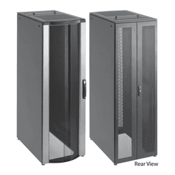 Gabinete para Servidores / 42 UR / Acero 16ga / Puertas Perforadas Frontal y Trasera / Profundidad Extendida 1200 mm / Ancho 600 mm