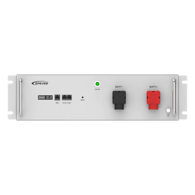 Batería LiFePO4 / 51.2V / 100Ah / 5120Wh / 6000 Ciclos @80% DOD / Rack 3U / RS485-CAN
