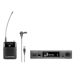 Sistema Inalámbrico | Banda DE2 | 40 Canales Simultáneos | Alcance 100 m (328 ft) | Receptor True Diversity | Transmisor Body-Pack con Micrófono Lavalier