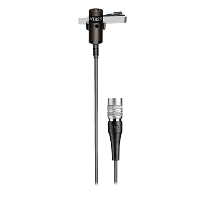 Micrófono Lavalier Inalámbrico | Condensador Cardioide | 1.4 m (55 in) | Patrón 120° | Para Sistemas Audio-Technica UniPak