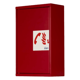 Dispositivo Telefónico de Emergencia / Grado de Seguridad 3 / IP30 / 32 Teléfonos por Línea / Carcasa Metálica Rojo RAL3001