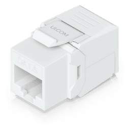 Keystone Jack / Cat6 / Terminación IDC / Snap-In / 12 Piezas