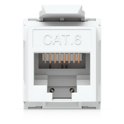 Keystone Jack / Cat6 / Terminación IDC / Snap-In / 12 Piezas