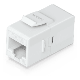 Acoplador Keystone / Cat6 Pass-Through / 10 Gbps / PoE / Snap-In / Paquete 12 Unidades
