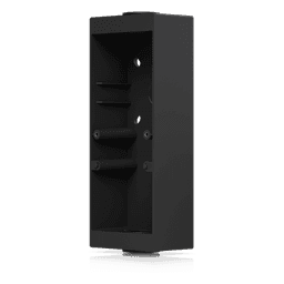 Caja de Conexión Color Negro para Lectores Profesionales UniFi Access y Doorbell, Montaje en Superficie Plana, Compatible con Conduit de 3/4"