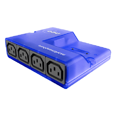Controlador de Potencia / 4 Salidas C13 10 A / Medición Individual V/A/W/kWh / 16 Horarios / 4 Puertos X-Talk / USB-C