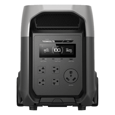 Estación de Energía Portátil / 3072 Wh / Salida 3600 W (Surge 7200 W) / Batería LiFePO4 / Carga 0-80% en 89 min / UPS 10 ms / ≤25 dB
