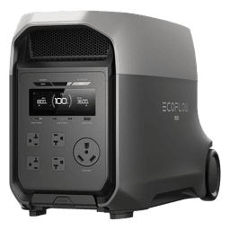 Estación de Energía Portátil / 3072 Wh / Salida 3600 W (Surge 7200 W) / Batería LiFePO4 / Carga 0-80% en 89 min / UPS 10 ms / ≤25 dB