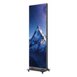 Pantalla LED Plegable / Pixel Pitch 1.86 mm / Flip-Chip COB / 600 Nits / Refresco 3840 Hz / Contraste 10000:1 / Empalme 6 Unidades Full HD
