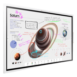 Pantalla Interactiva Digital / 55 Pulgadas / 4K UHD 3840x2160 / Touch IR 20 Puntos / Whiteboard 4 Usuarios / Tizen 9.0 / Wi-Fi / Bluetooth