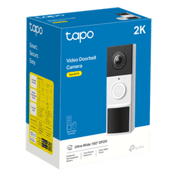 Videoportero IP Inalámbrico / 2K 3 Megapixel / 160° DFOV / Batería 6400 mAh / Detección IA Personas-Vehículos / Visión Nocturna Color / Audio Bidireccional