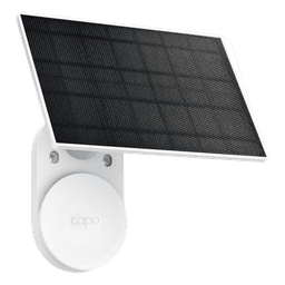 Panel Solar para Cámaras de Seguridad / 2.5 W / 5.2 V / IP65 / Cable 4 m (13.1 ft) / Conexión Tipo-C + Micro USB / Montaje Ajustable