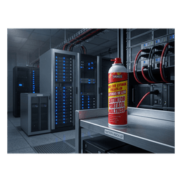 Extintor Aerosol Portátil / 250 ml / Descarga 35 s / Alcance 2 m (6.6 ft) / Clases A, K y Li / Sin Flúor ni PFAS