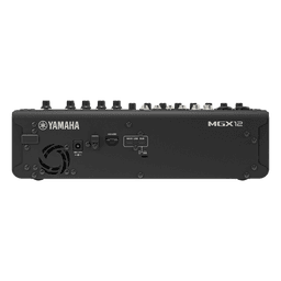 Consola Digital de Audio | 12 Canales | Pantalla Táctil 4.3in | Entradas de Mic/Line y Estéreo | Salidas Análogas y USB | Pads configurables | DSP | Entrada Bluetooth |  Grabación Multipista | Color Negro