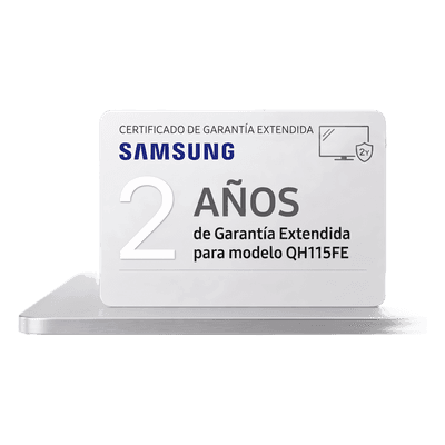 Extension de garantia para pantallas profesionales modelo QH115FE