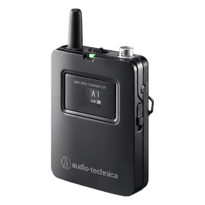 Transmisor Body-Pack Inalámbrico Digital | 2.4 GHz | 24-bit 48 kHz | Conector 4 Pines Locking | Pantalla OLED | Encriptación AES128