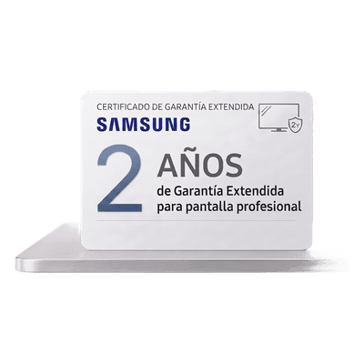 Extension de garantia 2 años adicionales para pantallas profesionales modelo BE43F