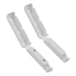 Contacto Magnético de Superficie / Interruptor Reed SPST / Gap 1-1/8" (29 mm) / 6 Entradas de Cable / Montaje Adhesivo o Tornillo
