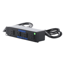 Interface de Transferencia Automática / Conmutación en 15 ms / 4 Salidas NEMA 5-15R / 20 A Total / 110 VCA 50/60 Hz / Detección 75-77 VCA