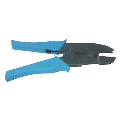 Pinzas de Plegado / Conectores de Anillo / Mordazas Intercambiables / 15 Medidas de Cavidad / Cables Coaxiales RG-58 a RG-400