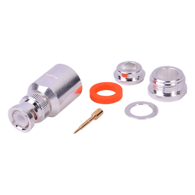 Conector BNC macho para cable BELDEN 9913, 7810A, 8214; ANDREW CNT-400; SYSCOM RG8/U-SYS, RFLASH-1113