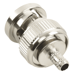 Conector BNC Macho / Anillo Plegable / RG-316/U / 4 MHz / 50 Ohm / 1.64 ft equivalente