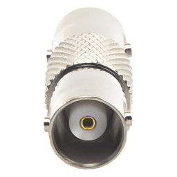 Adaptador Barril / BNC Hembra a BNC Hembra / 50 Ohm / Níquel-Oro-Polipropileno / 35.5 mm (1.16 ft)