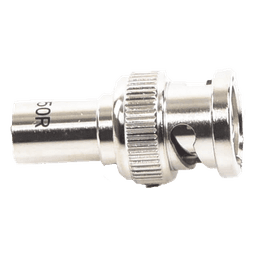 Carga Resistiva de 50 Ohm en BNC Macho, 1/2 Watt, CD-1.5 GHz.