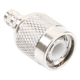 Conector TNC Macho de Anillo Plegable para Cables LMR-240, RG-8/X, 9258, Niquel/Oro/Delrin.