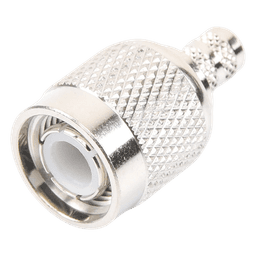 Conector TNC Macho de Anillo Plegable para Cables LMR-240, RG-8/X, 9258, Niquel/Oro/Delrin.
