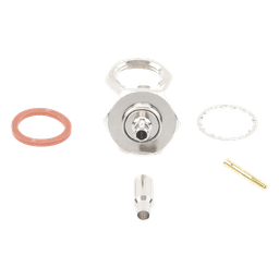 Conector TNC Hembra / Montaje Chasis Tipo D Plano / Anillo Plegable / RG-174/U, 8216, LMR-100A / 0.1 pies