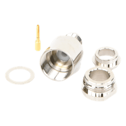 Conector TNC Hembra / Rosca / Bronce Plateado / Contacto Oro / Teflón / 9913, 7810A, 8214, CNT-400, RG8/U, RFLASH-1113