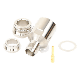 Conector TNC Hembra / Rosca / Bronce Plateado / Contacto Oro / Teflón / 9913, 7810A, 8214, CNT-400, RG8/U, RFLASH-1113