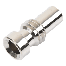Adaptador / Reductor coaxial / Cables RG-8/X, BELDEN 9258, RG-59/U, BELDEN 8241 / Cuerpo níquel / Ensamble roscable