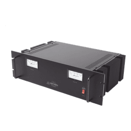 Fuente de Poder para Rack / 13.8 VCC / 25 A Continuos / 35 A Máximos / Cargador de Baterías 3 A / 115 VCA / 60 Hz