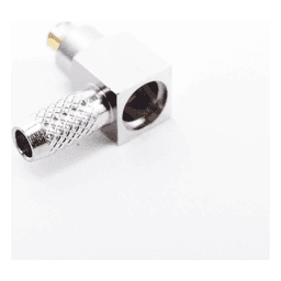 Conector RF MC Card / Macho en Ángulo Recto / Anillo Plegable / Para Cable RG-316/U