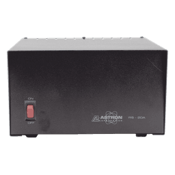 Fuente de Poder Lineal / 13.8 VCC / 16 A Continuos / 20 A Máximo / 115 VCA Entrada / 0.76 x 0.44 x 0.86 pies / 18.1 lbs
