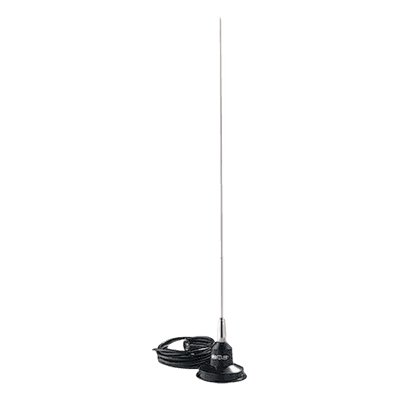 Antena Móvil VHF Con Montaje Magnético y Conector BNC Macho, 148-174 MHz 