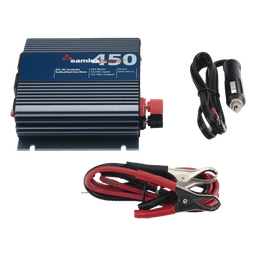 Inversor de Corriente Onda Modificada / 450 W / Entrada 12 Vcc / Salida 115 Vca 60 Hz / 2 Contactos de Salida