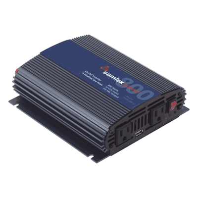 Inversor de Corriente (CD-CA) Potencia Nominal 800 W, Ent:12 Vcc, Sal:115 Vca 60 Hz