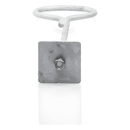 Ancla de Losa o Pared de 63-65 cm. de 13 cm diámetro de argolla Galvanizado por Inmersión.