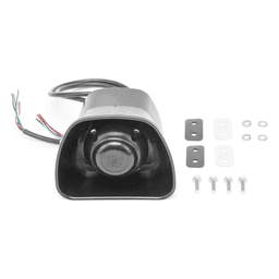 Sirena/Bocina Compacta / 30 W / 112.3 dBA / 16 Tonos / 12 V / 11.5 ft / CE