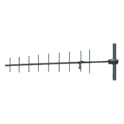 Antena Yagi Direccional de 450-470 MHz, 9 Elementos, 11 dB, 15 MHz, 300 Watt, UHF Hembra.