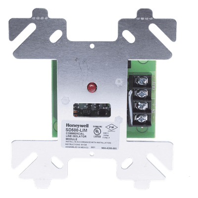 Módulo Aislador de Lazo SLC / 32V DC / Consumo 0.092 mA / Temperatura 0-49°C / UL Listed / Montaje Caja Eléctrica Estándar