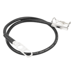 Kit de Aterrizaje para Cable Coaxial 1/2" / Longitud 24" (2 ft) / Acero Inoxidable / Terminal Dual / MIL-STD e IEC